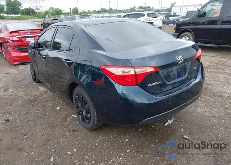 2017 Toyota Corolla Le z USA, uszkodzony, nr VIN 2T1BURHE1HC780352